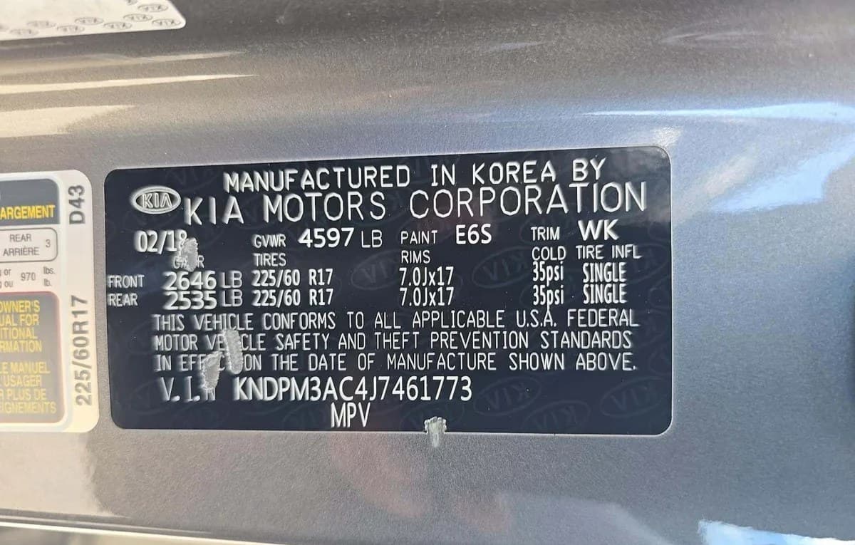 2018 KIA SPORTAGE LX 2