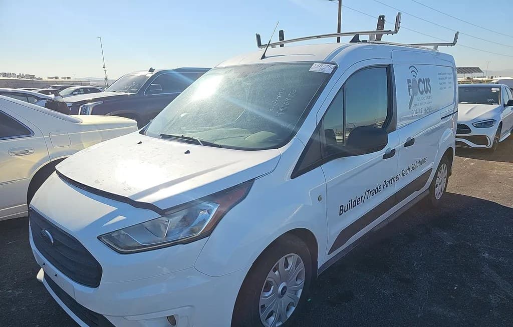 2019 FORD TRANSIT CONNECT CARGO VAN XLT W/REAR SWING-OUT DOORS 120.6" WB