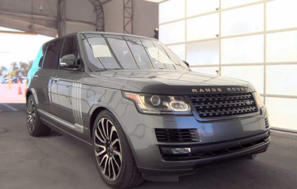 2017 LAND ROVER RANGE ROVER SUPERCHARGED LWB 4