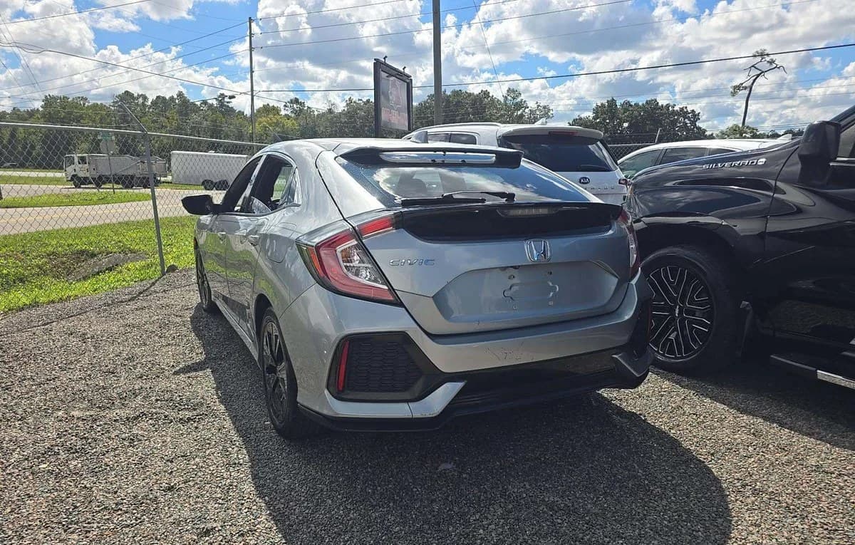2018 HONDA CIVIC HATCHBACK EX 3