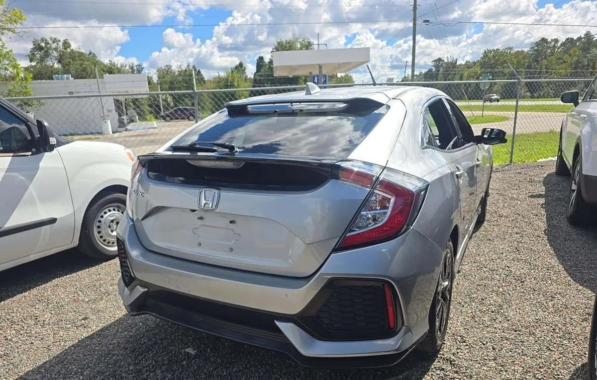 2018 HONDA CIVIC HATCHBACK EX 4