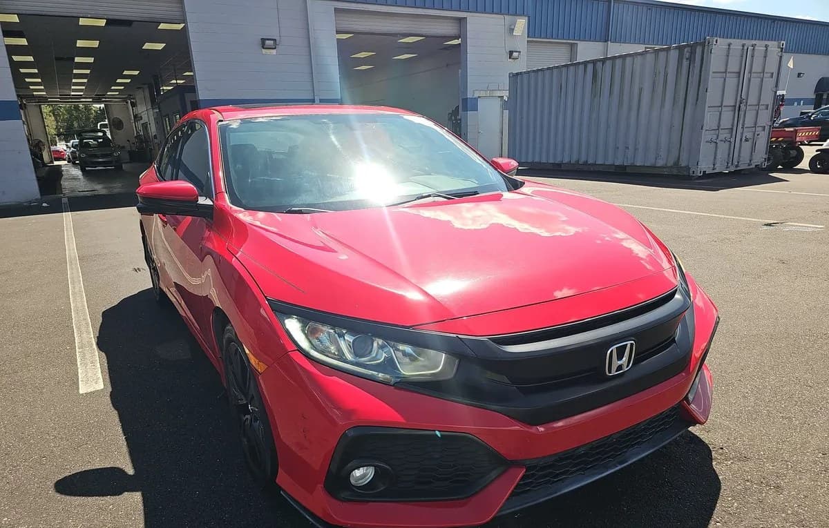 2017 HONDA CIVIC EX 4