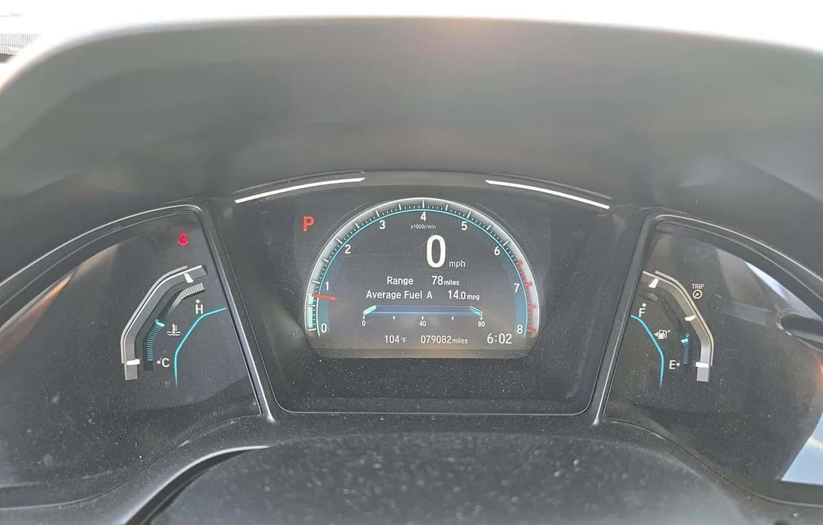 2020 HONDA CIVIC EX 6