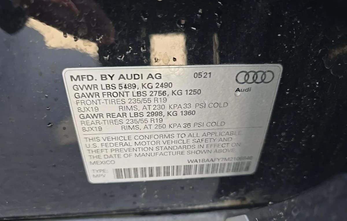 2021 AUDI Q5 PREMIUM Plus 3