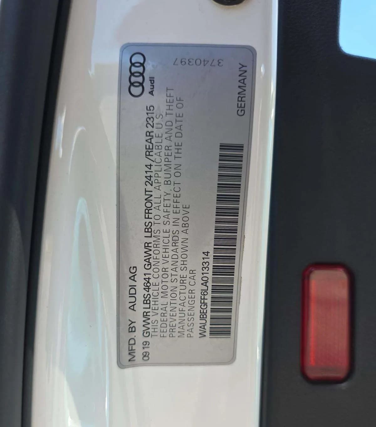 2020 AUDI A3 2.0T S LINE Premium 3