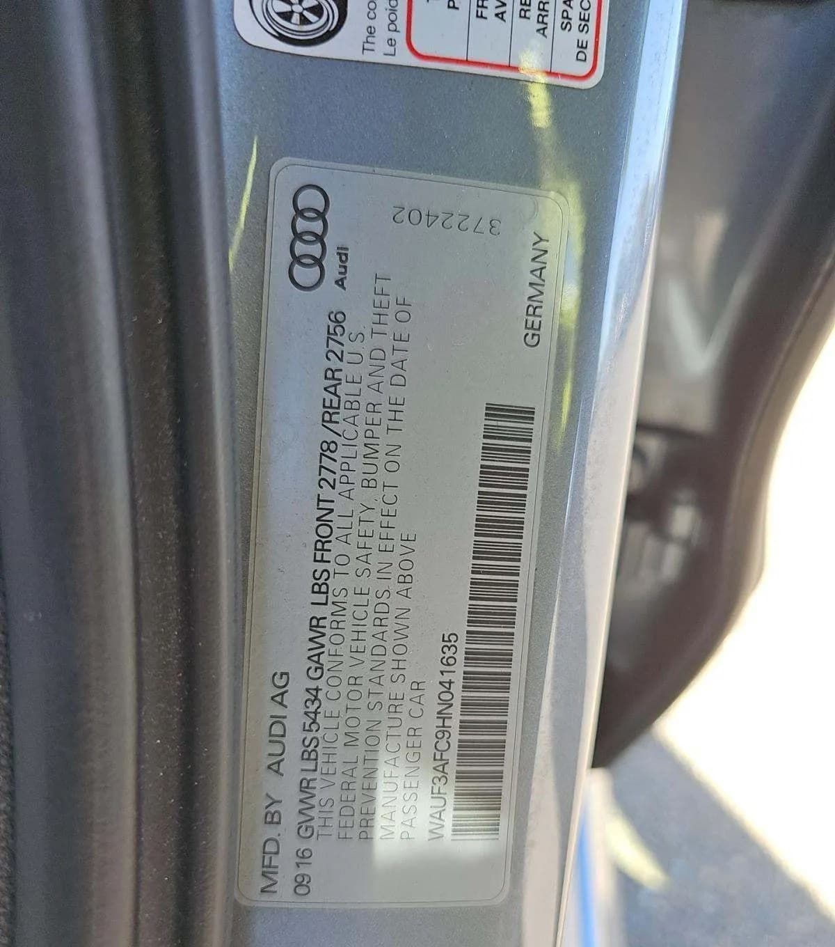 2017 AUDI A6 3.0T Competition 2