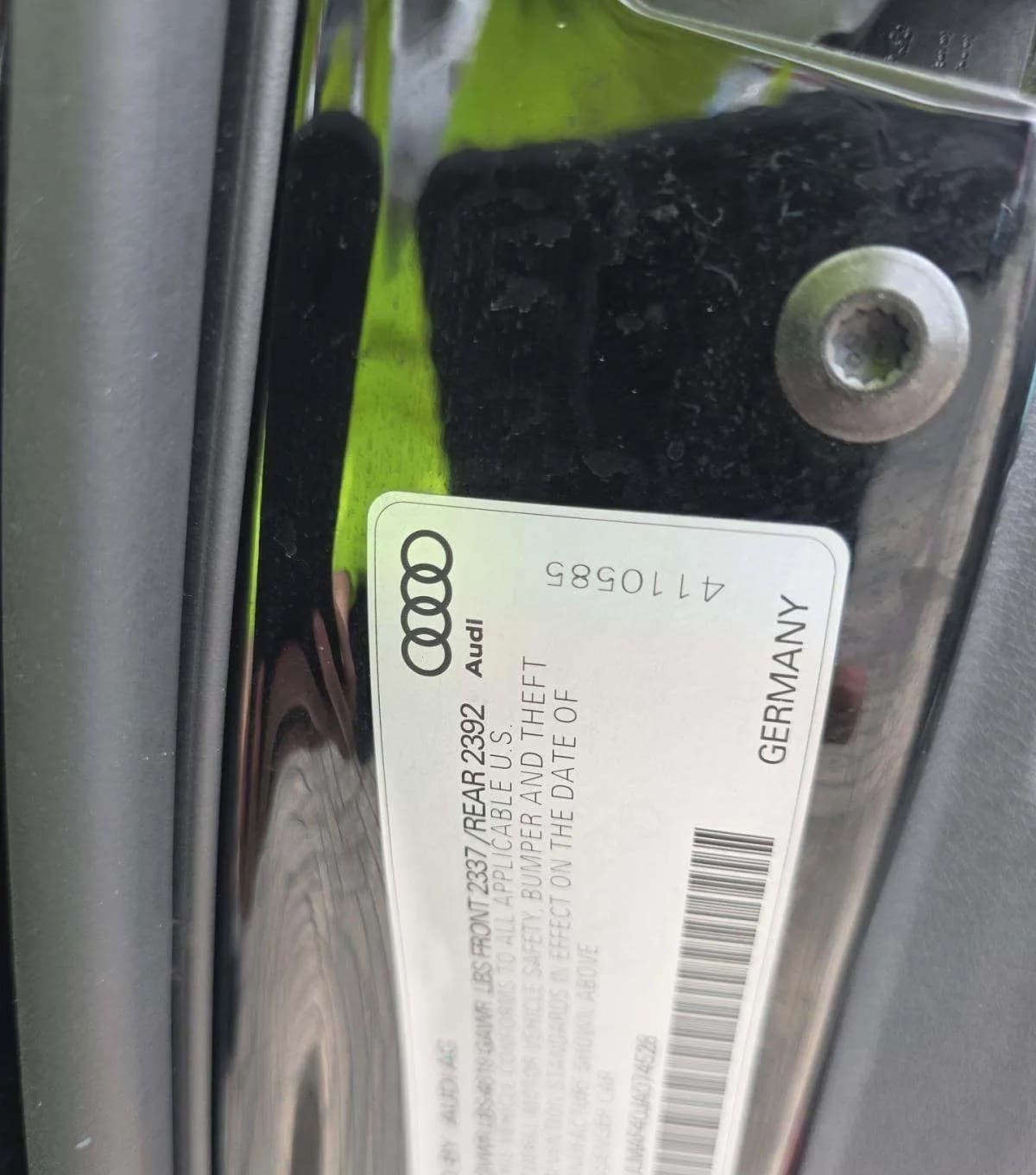 2018 AUDI A4 PREMIUM Plus 3