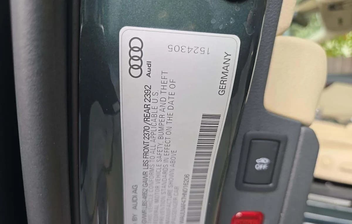 2017 AUDI A4 PREMIUM Plus 3