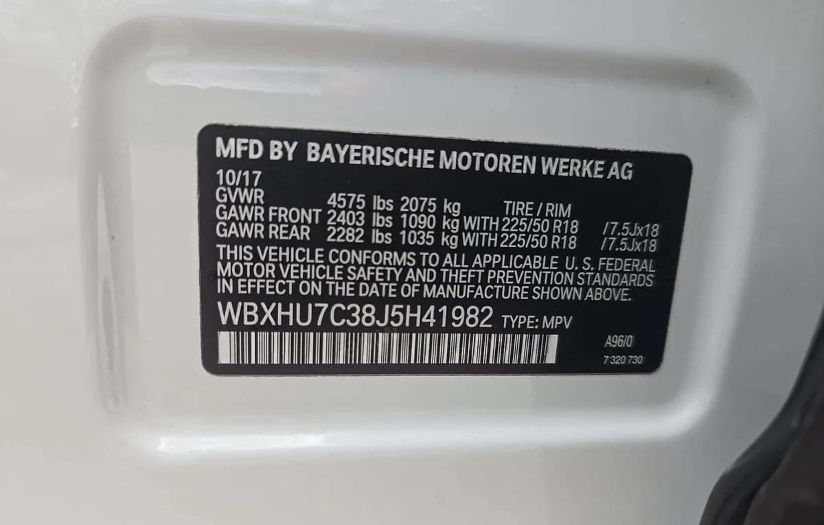 2018 BMW X1 sDrive28i 3