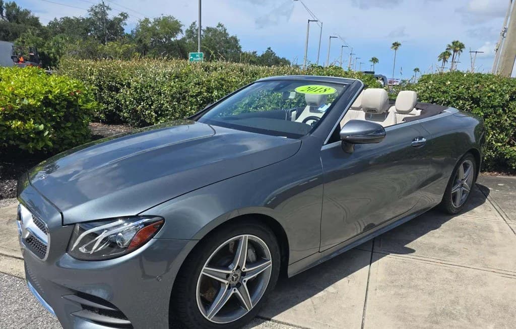 2018 MERCEDES-BENZ E 400 CONVERTIBLE