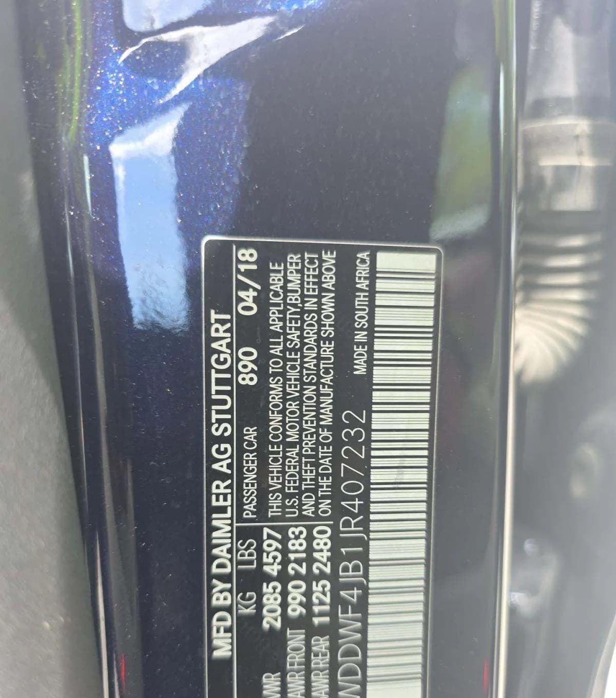 2018 MERCEDES-BENZ C-CLASS C 300 3