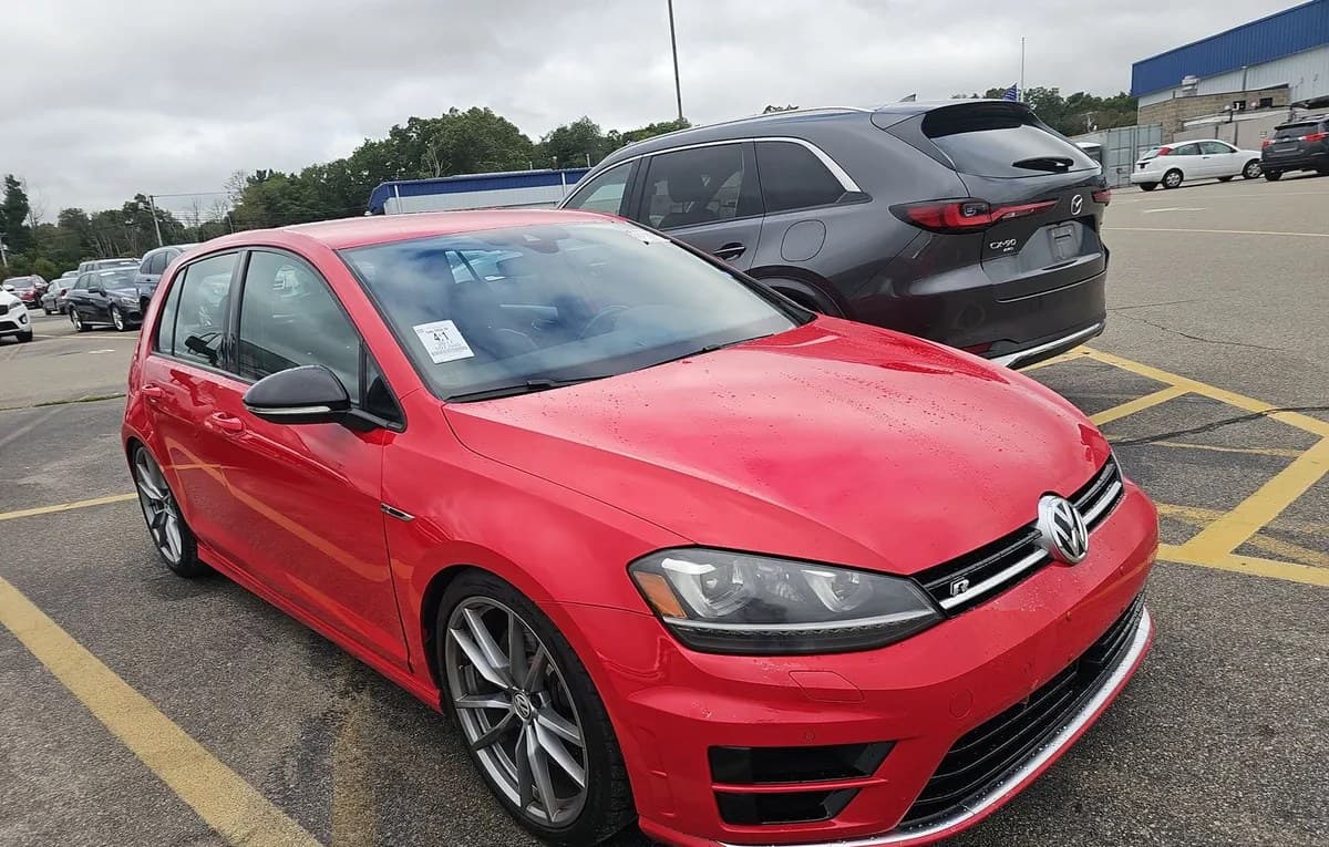 2017 VOLKSWAGEN GOLF R 2.0T 4