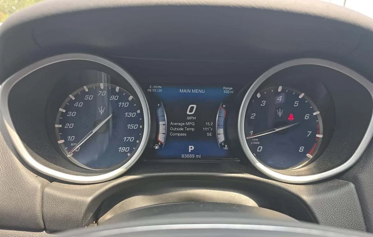 2017 MASERATI GHIBLI Base 6