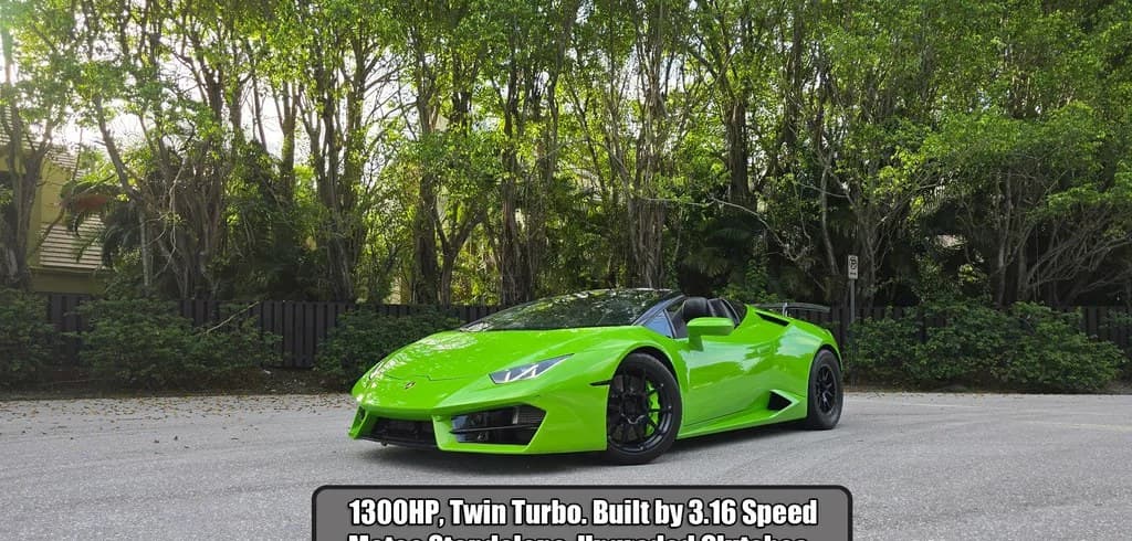 2018 LAMBORGHINI HURACAN RWD CONVERTIBLE