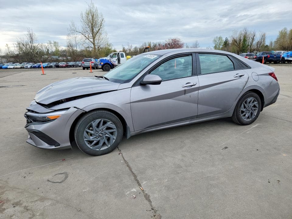 2024 HYUNDAI ELANTRA HYBRID BLUE BLUE - 1