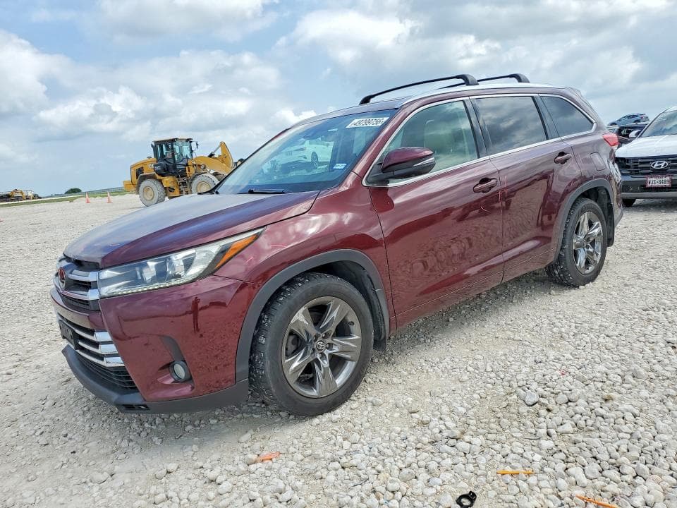 2017 TOYOTA HIGHLANDER LIMITED PLATINUM