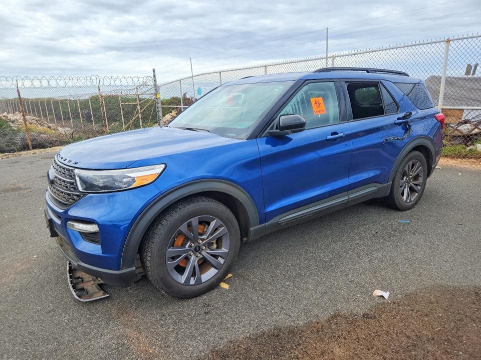2022 FORD EXPLORER XLT - 1
