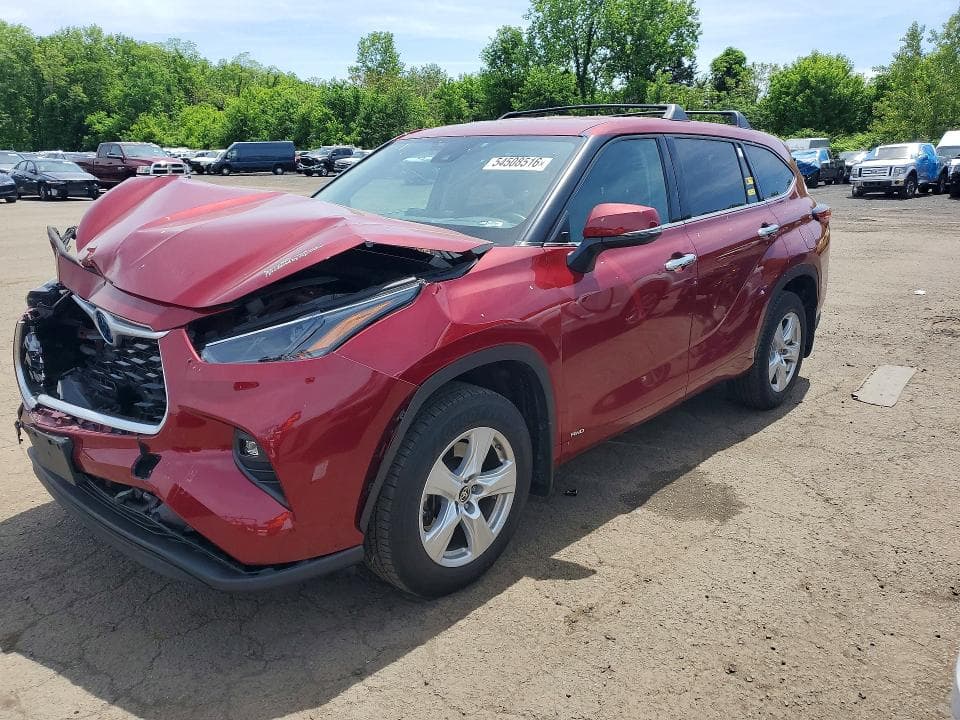 2022 TOYOTA HIGHLANDER HYBRID LE - 1