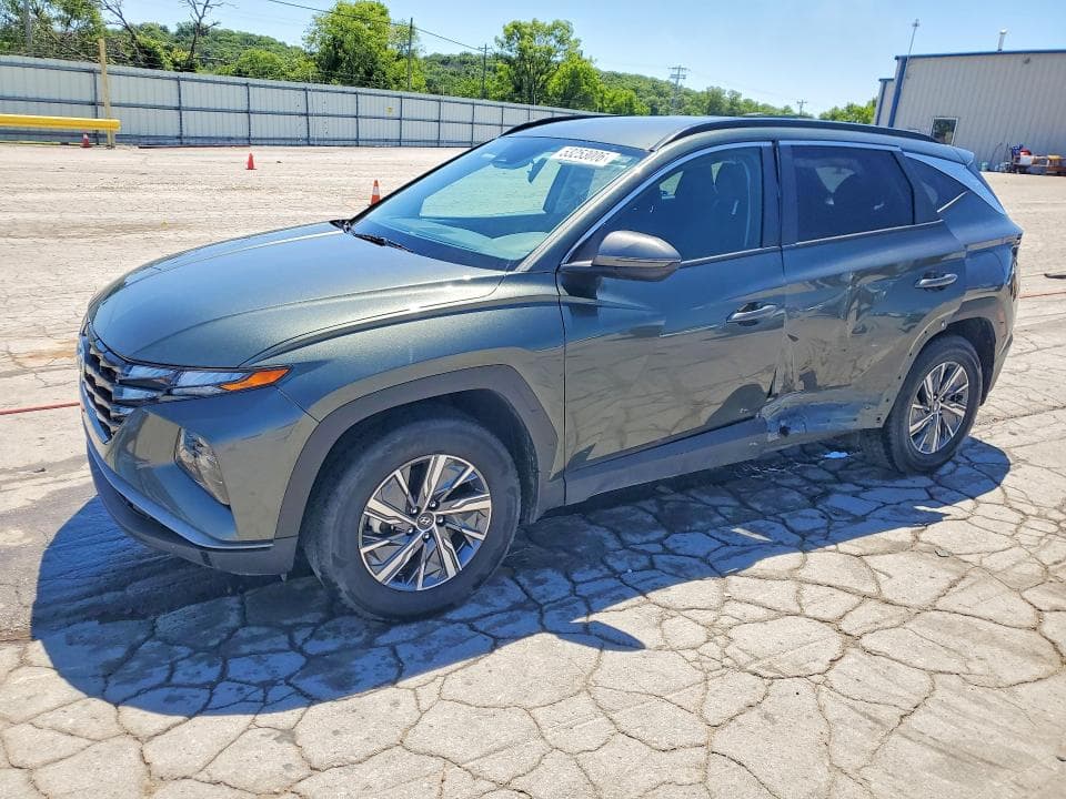 2023 HYUNDAI TUCSON BLUE - 1