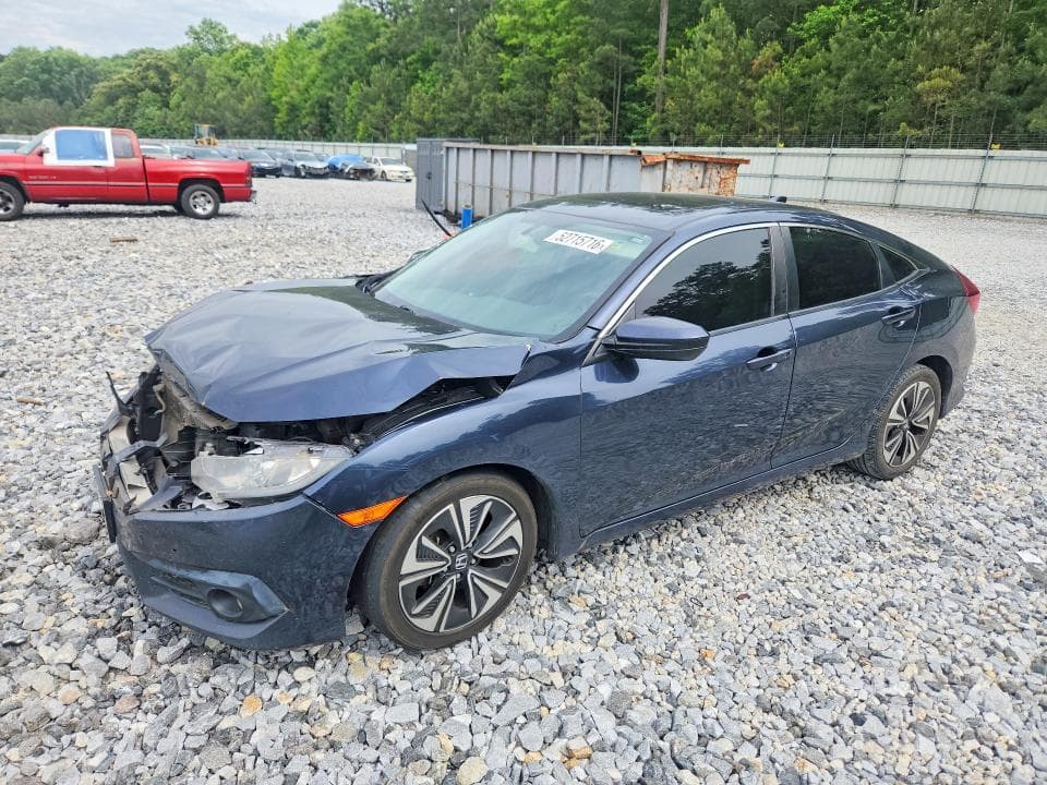 2017 HONDA CIVIC EX EX - 1