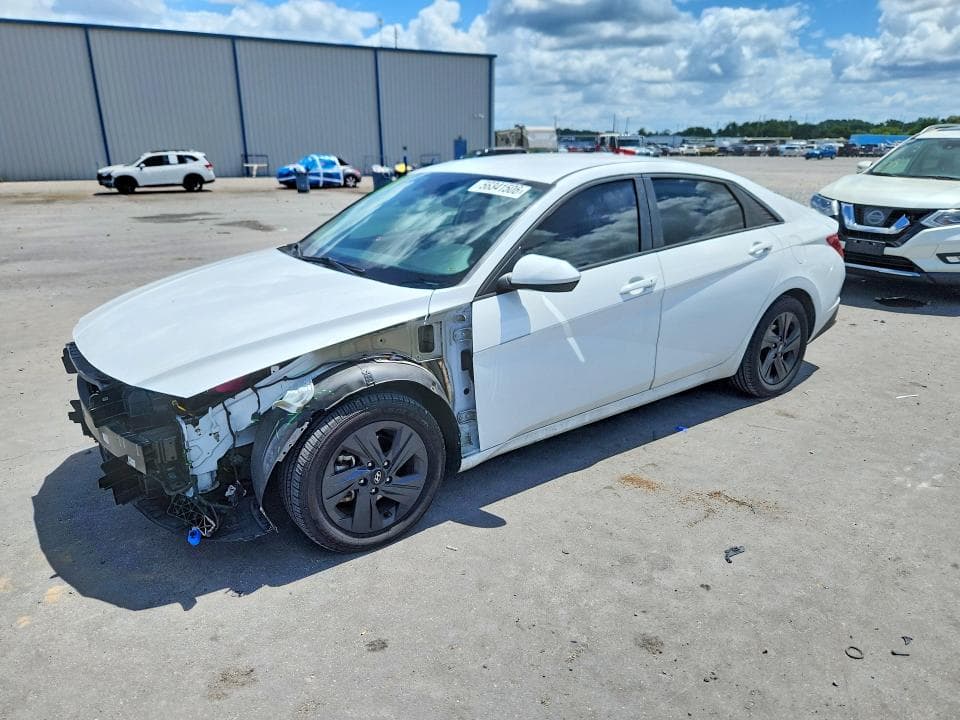 2021 HYUNDAI ELANTRA BLUE - 1