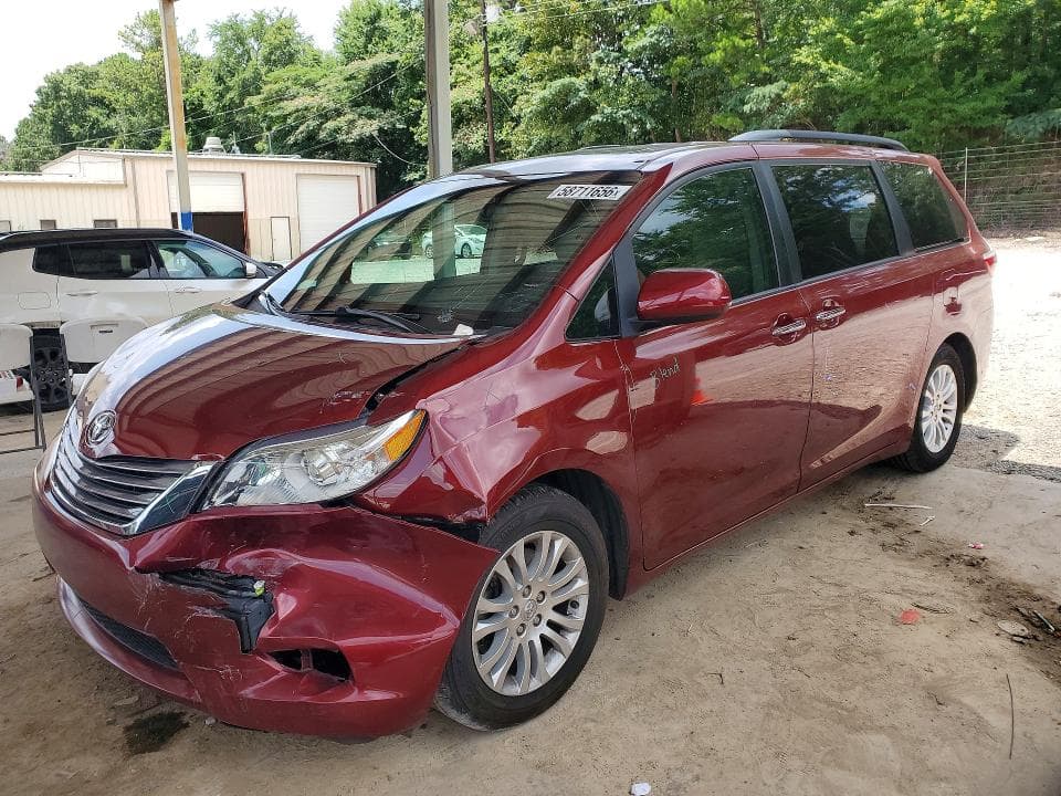 2017 TOYOTA SIENNA XLE 8-PASSENGER - 1