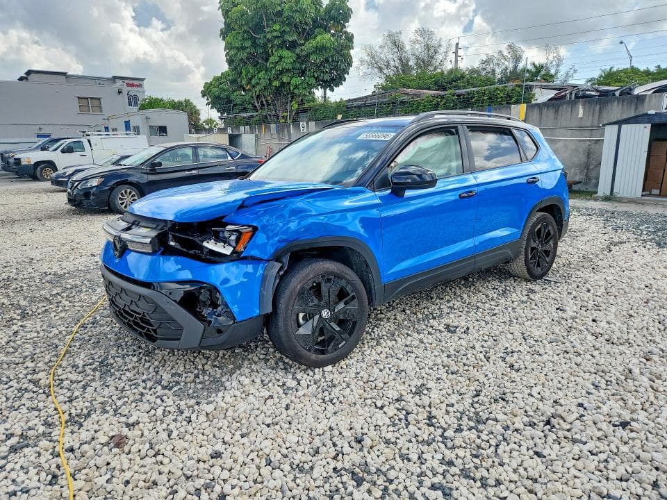 2025 VOLKSWAGEN TAOS SE BLACK - 1