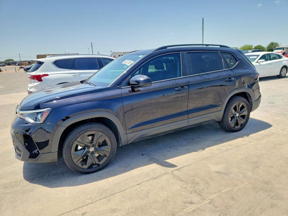 2025 VOLKSWAGEN TAOS SE BLACK - 1