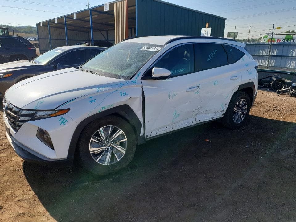 2024 HYUNDAI TUCSON BLUE BLUE - 1