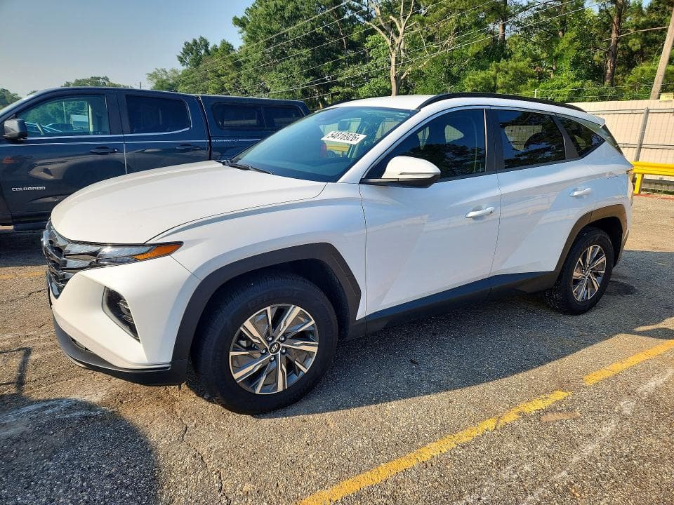 2022 HYUNDAI TUCSON BLUE - 1