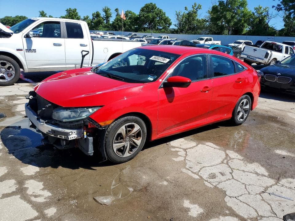 2019 HONDA CIVIC LX - 1