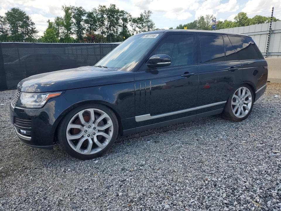 2017 LAND ROVER RANGE ROVER SUPERCHARGED