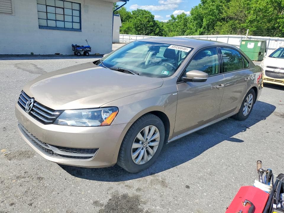2015 VOLKSWAGEN PASSAT S - 1