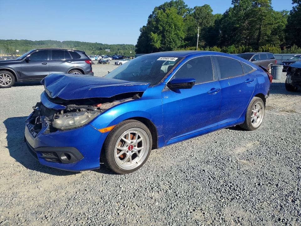 2017 HONDA CIVIC EX EX - 1