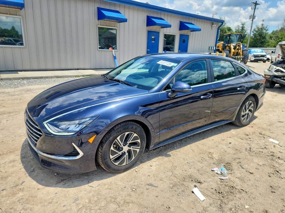 2022 HYUNDAI SONATA HYBRID BLUE - 1