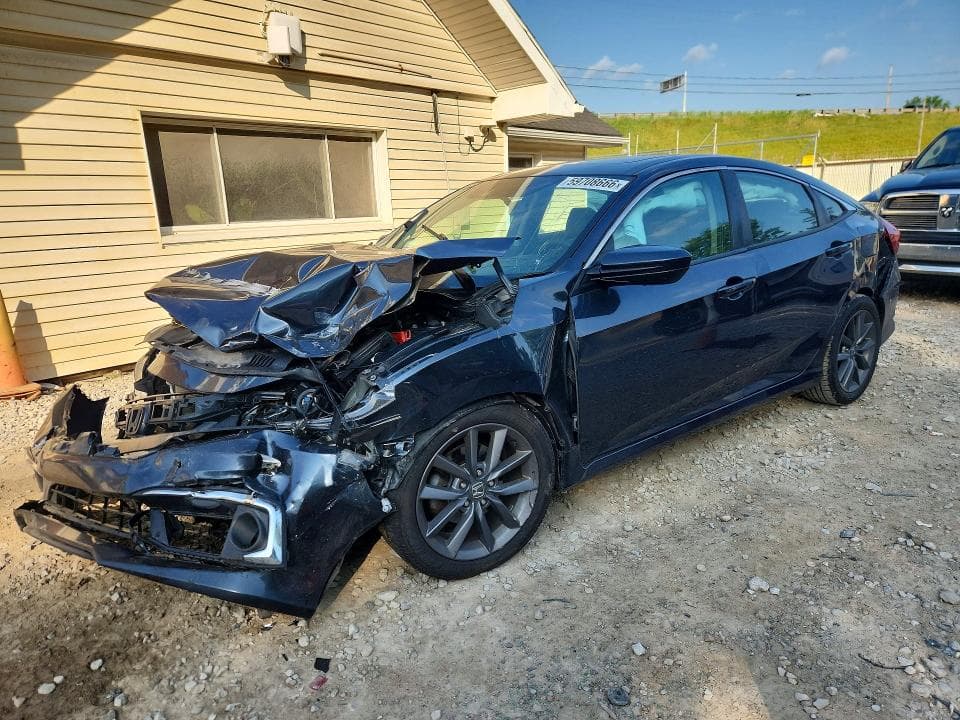 2019 HONDA CIVIC EXL - 1