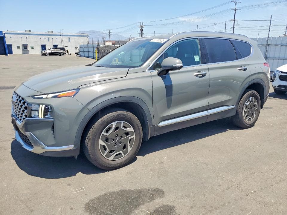 2023 HYUNDAI SANTA FE BLUE - 1