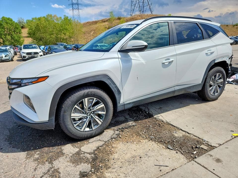 2022 HYUNDAI TUCSON BLUE BLUE - 1