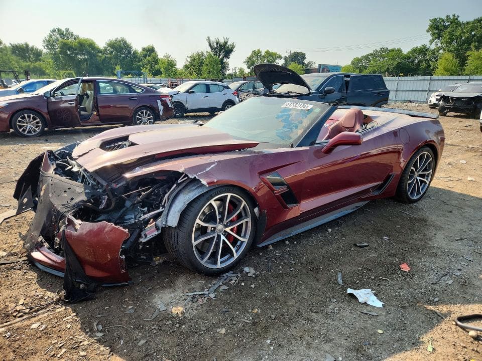 2017 CHEVROLET CORVETTE GRAND SPORT 3LT - 1