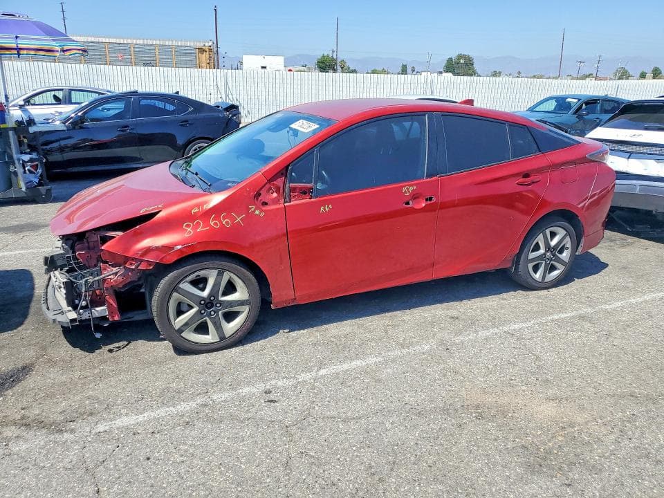 2017 TOYOTA PRIUS THREE TOURING - 1