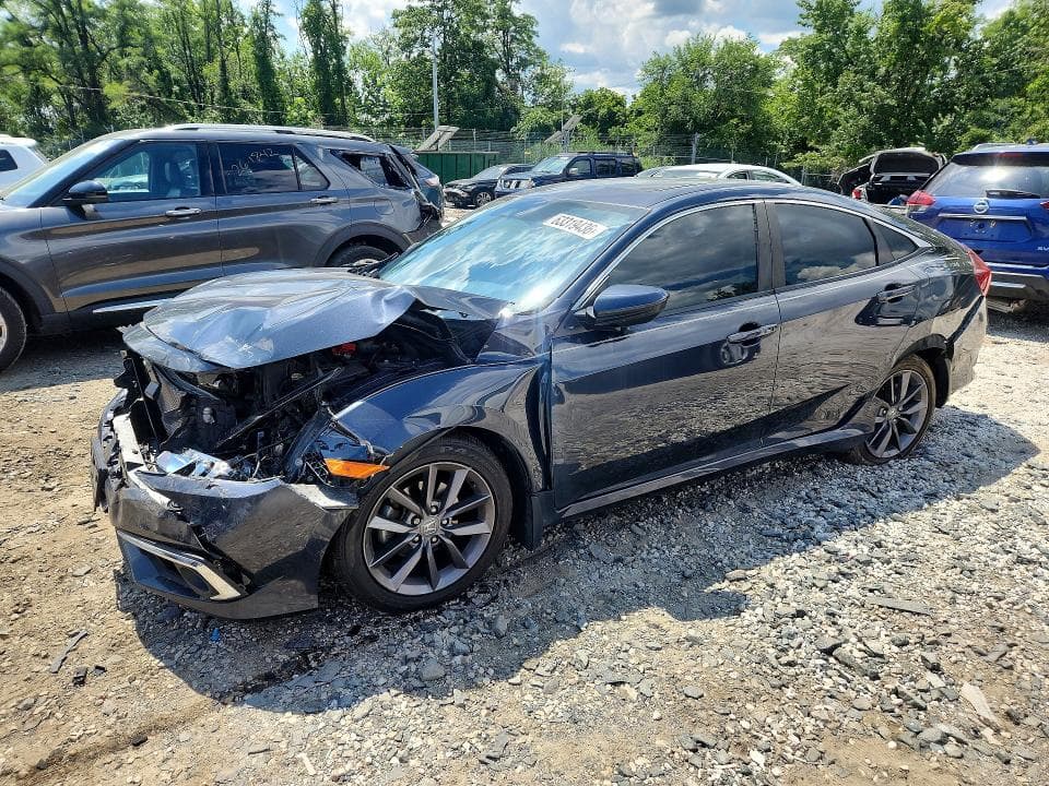 2021 HONDA CIVIC EX - 1