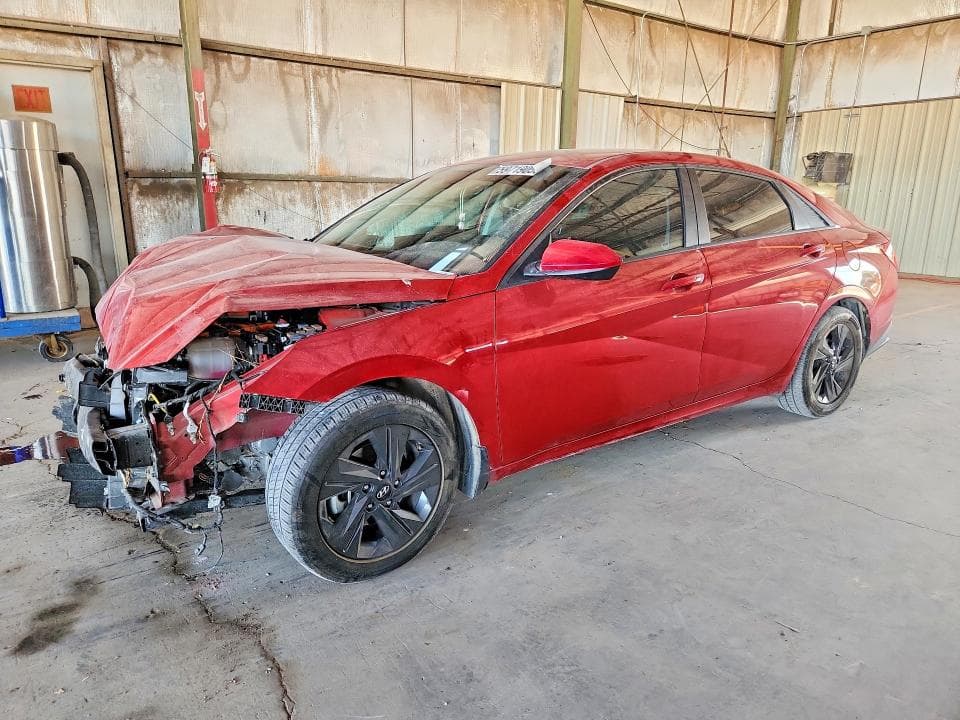 2022 HYUNDAI ELANTRA BLUE BLUE - 1