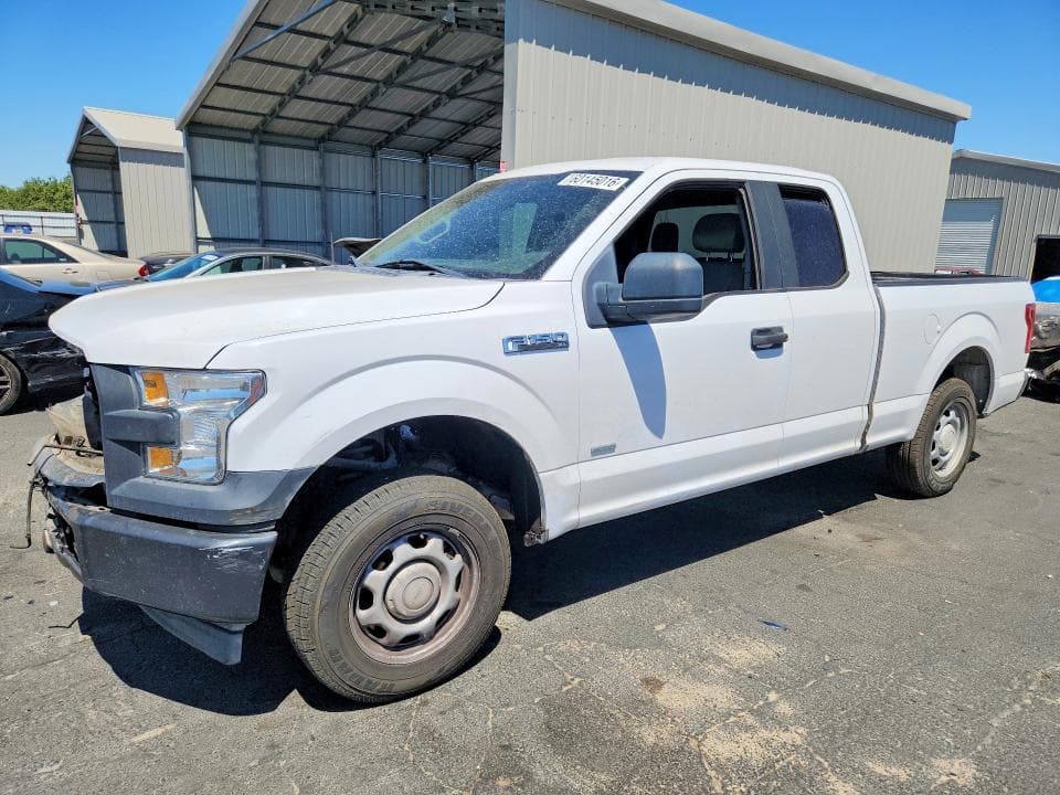 2017 FORD F150 SUPER CAB