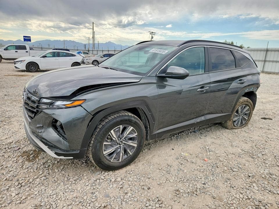 2022 HYUNDAI TUCSON BLUE - 1