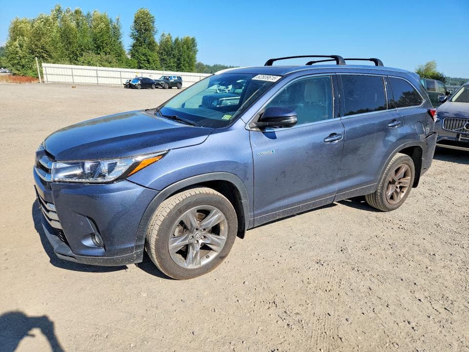 2017 TOYOTA HIGHLANDER HYBRID LIMITED PLATINUM - 1