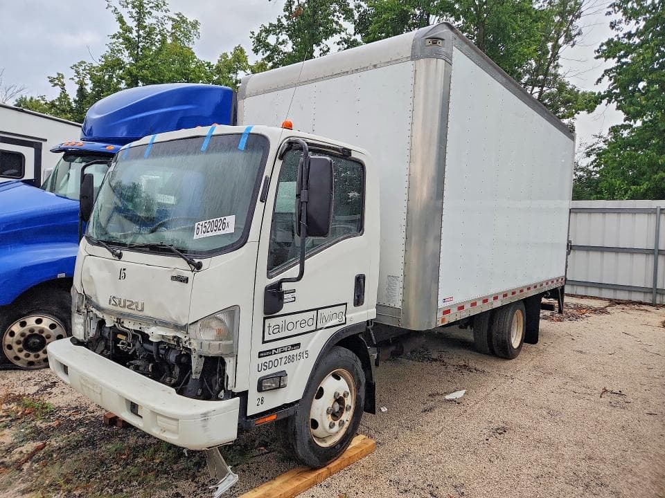 2017 ISUZU NPR HD BOX TRUCK - 1