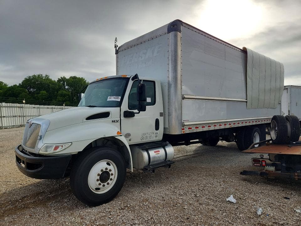 2021 INTERNATIONAL MV607 BOX TRUCK - 1
