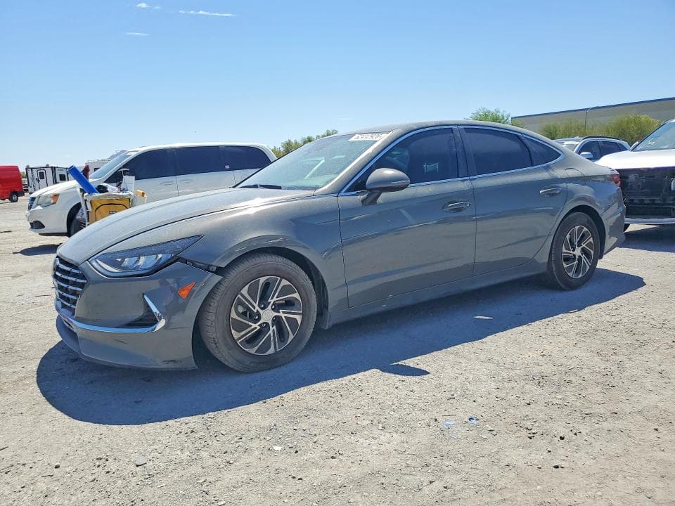 2022 HYUNDAI SONATA HYBRID BLUE - 1