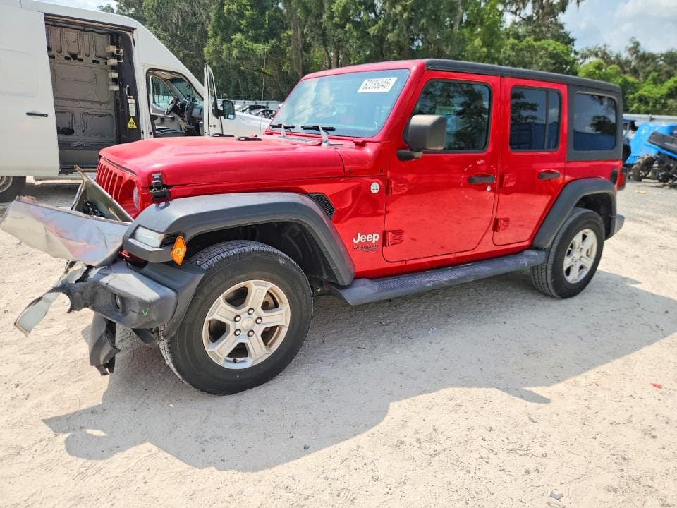 2019 JEEP WRANGLER UNLIMITED SPORT - 1