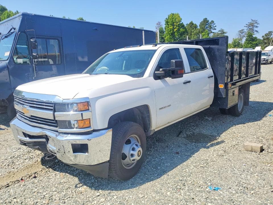 2018 CHEVROLET SILVERADO DUMP TRUCK - 1